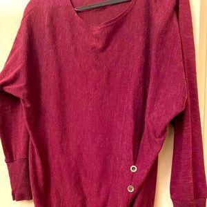 Sound & Matter Sweater. Size Medium. Purple.